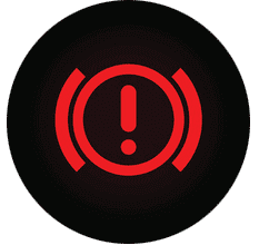 Warnleuchte für die Bremsanlage